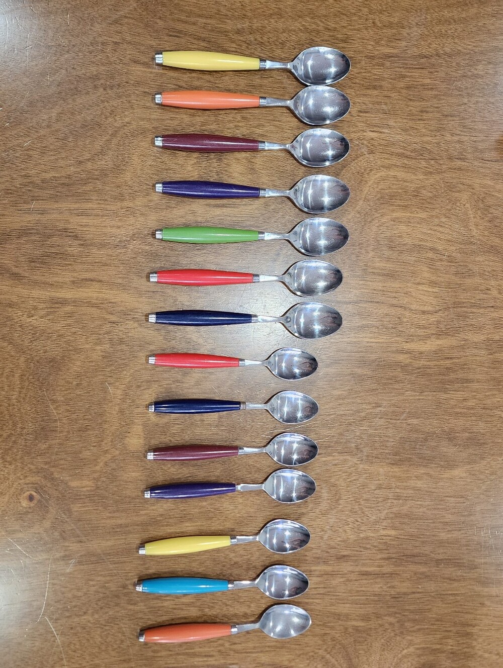 Fiesta Fiestaware Round Multicolor Forks Knifes Spoons Set - Picture 5 of 8